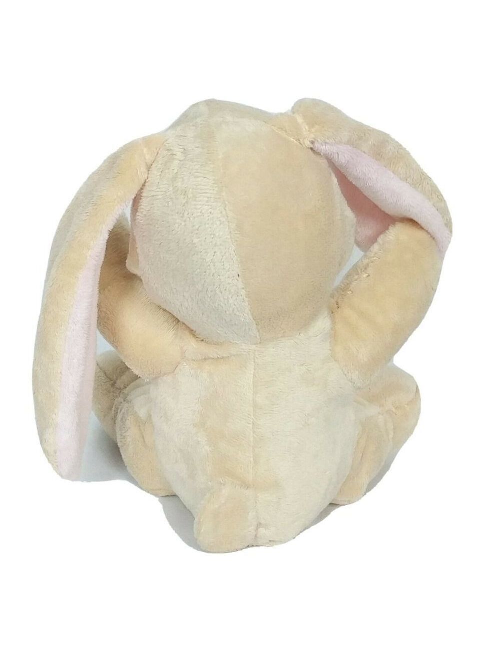 Colorbok Cream Easter Bunny Rabbit Plush 9 Inch - Picture 2 of 5